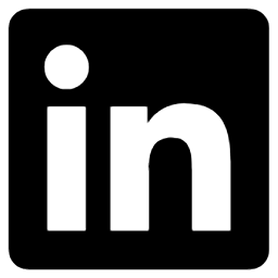 LinkedIn Icon (bigger) as a shadow